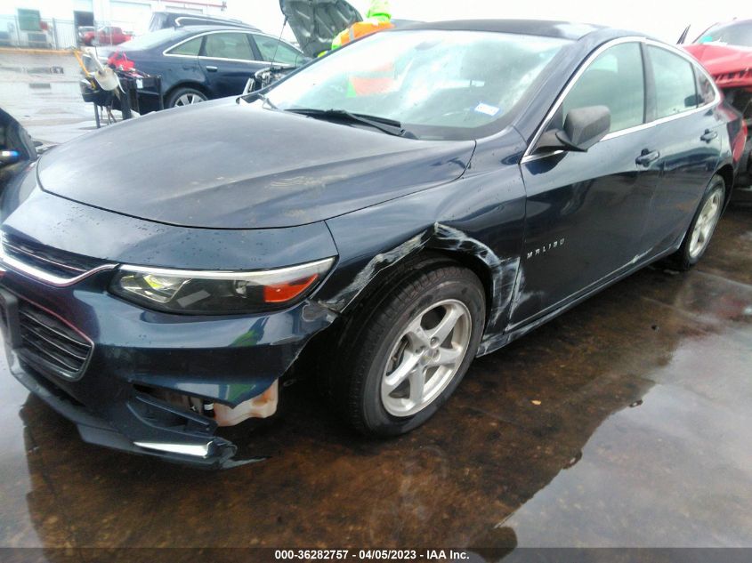 2016 CHEVROLET MALIBU LS - 1G1ZB5ST3GF261211