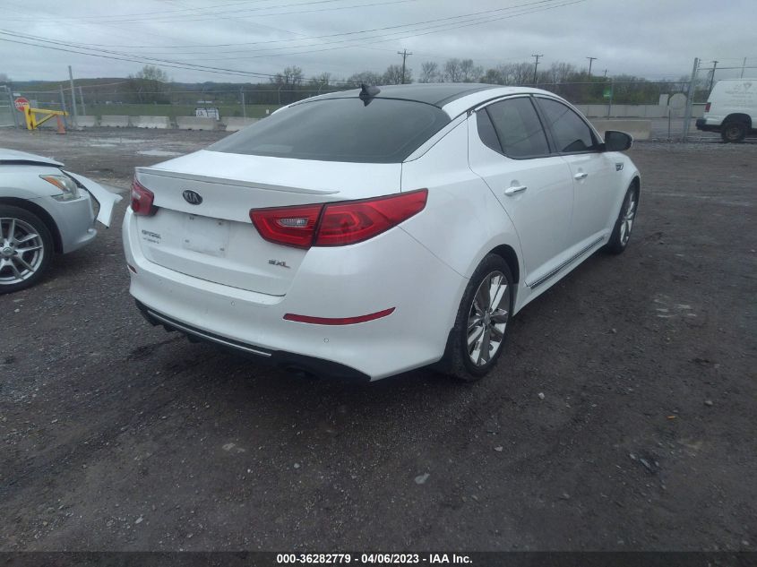 2015 KIA OPTIMA SXL TURBO - 5XXGR4A63FG418123