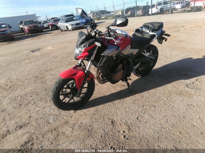 VIN MLHPC6359K5000145 2019 HONDA CB500 FA