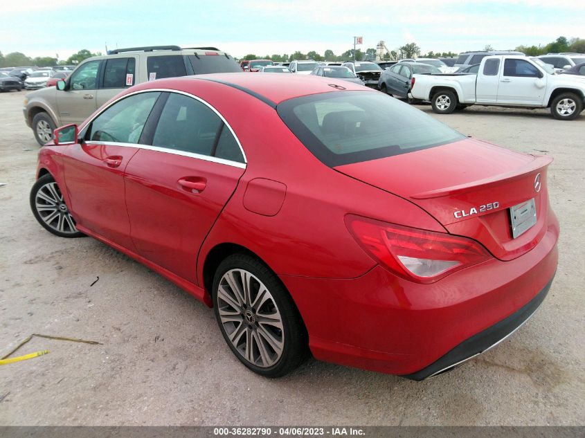 2019 MERCEDES-BENZ CLA CLA 250 - WDDSJ4EBXKN749326