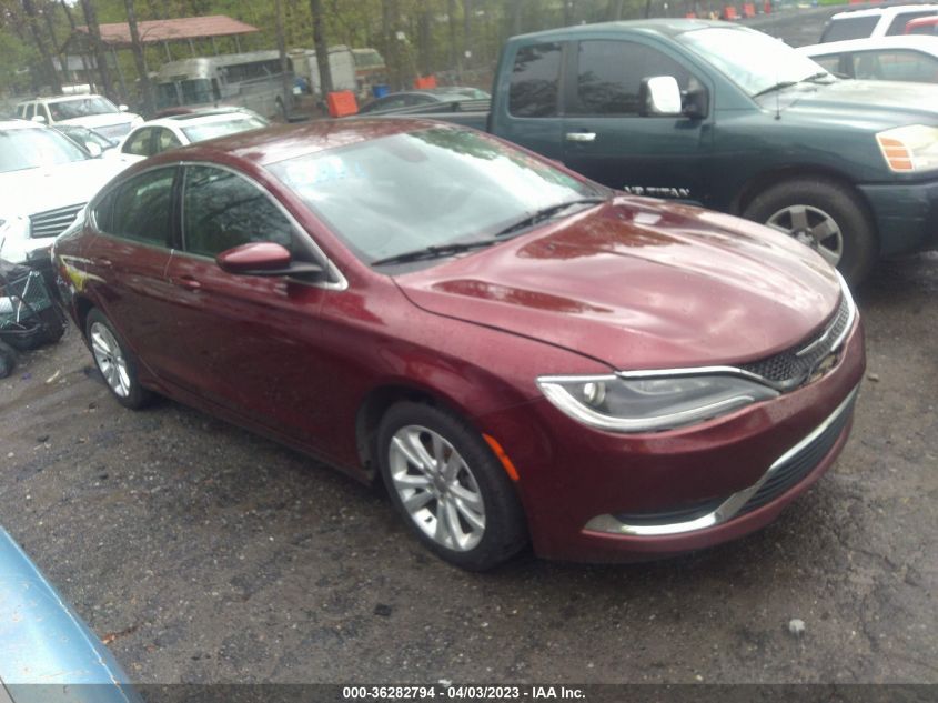 2015 CHRYSLER 200 LIMITED - 1C3CCCAB0FN574507