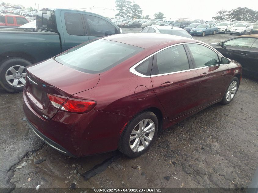 2015 CHRYSLER 200 LIMITED - 1C3CCCAB0FN574507