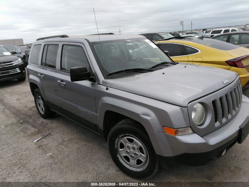2016 JEEP PATRIOT SPORT - 1C4NJPBA4GD693417