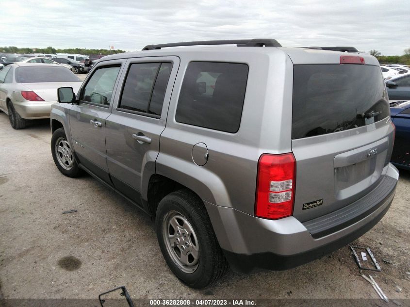 2016 JEEP PATRIOT SPORT - 1C4NJPBA4GD693417