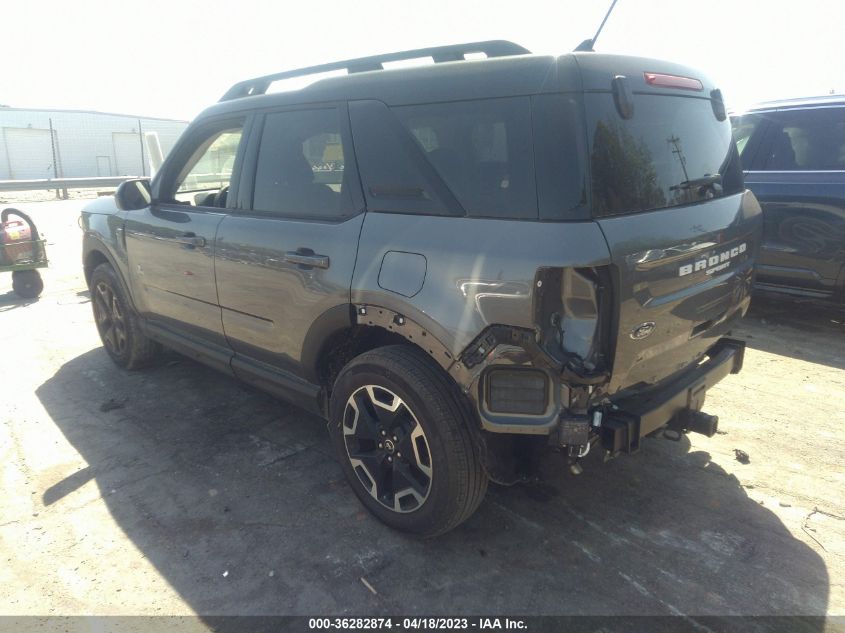 2022 FORD BRONCO SPORT OUTER BANKS - 3FMCR9C63NRD35974