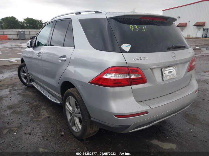 2013 MERCEDES-BENZ M-CLASS ML 350 BLUETEC - 4JGDA2EB8DA239831