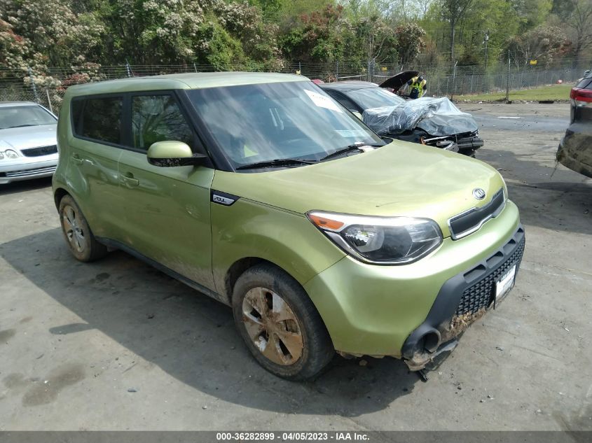 2015 KIA SOUL BASE - KNDJN2A2XF7811385