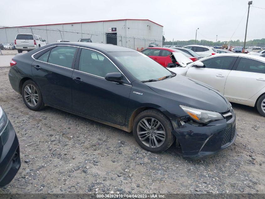 2015 TOYOTA CAMRY HYBRID LE/XLE/SE - 4T1BD1FK8FU156795