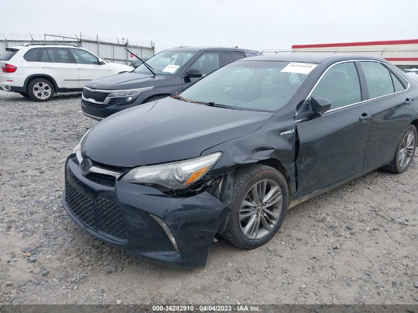 2015 TOYOTA CAMRY HYBRID LE/XLE/SE - 4T1BD1FK8FU156795