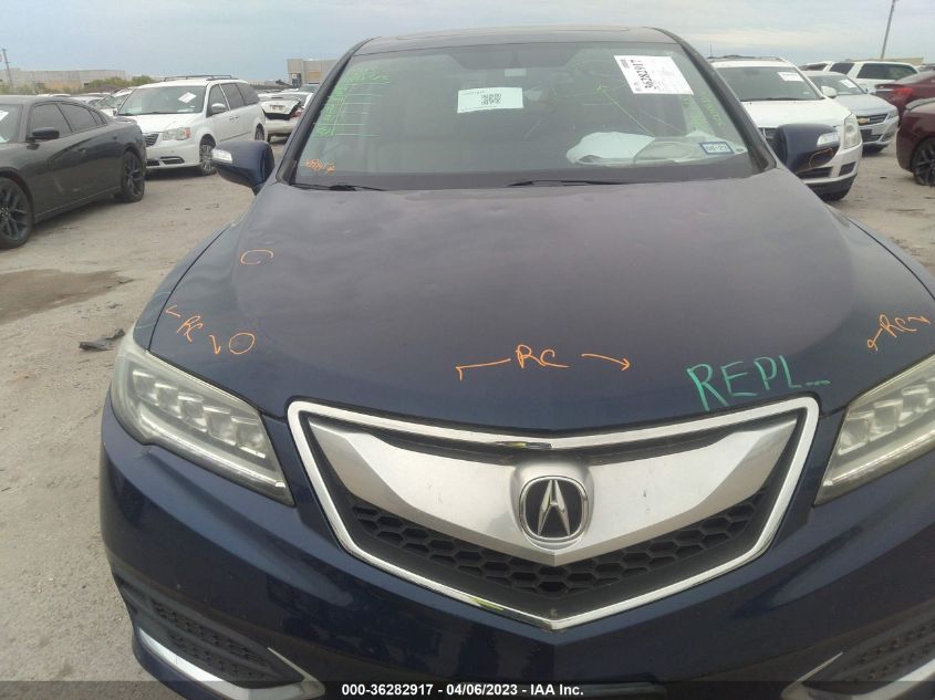 2016 ACURA RDX TECH/ACURAWATCH PLUS PKG - 5J8TB3H51GL004982