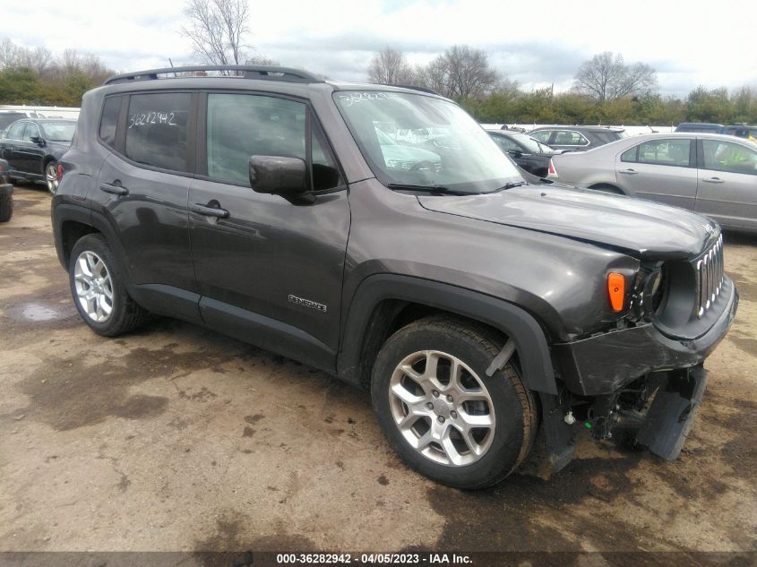 VIN ZACCJABT9GPE38107 2016 JEEP RENEGADE no.1