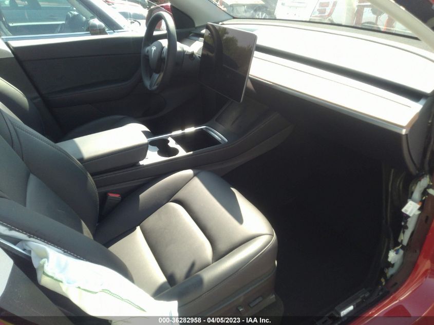 2022 TESLA MODEL Y LONG RANGE - 7SAYGAEE2NF338942