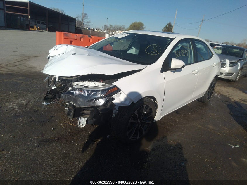 VIN 2T1BURHEXHC778101 2017 TOYOTA COROLLA LE