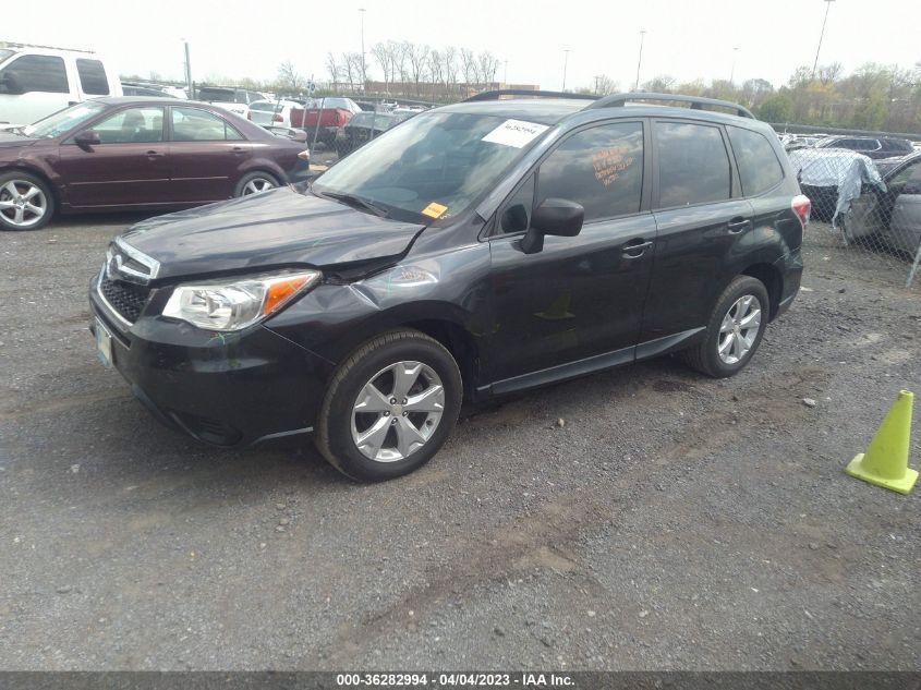 2015 SUBARU FORESTER 2.5I - JF2SJABC2FH592063