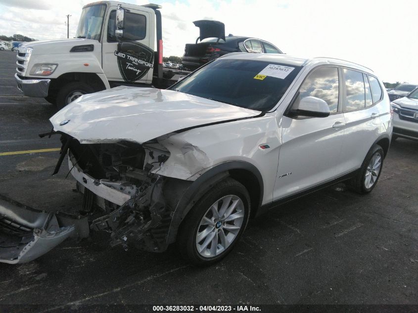 2017 BMW X3 SDRIVE28I - 5UXWZ7C36H0V86972