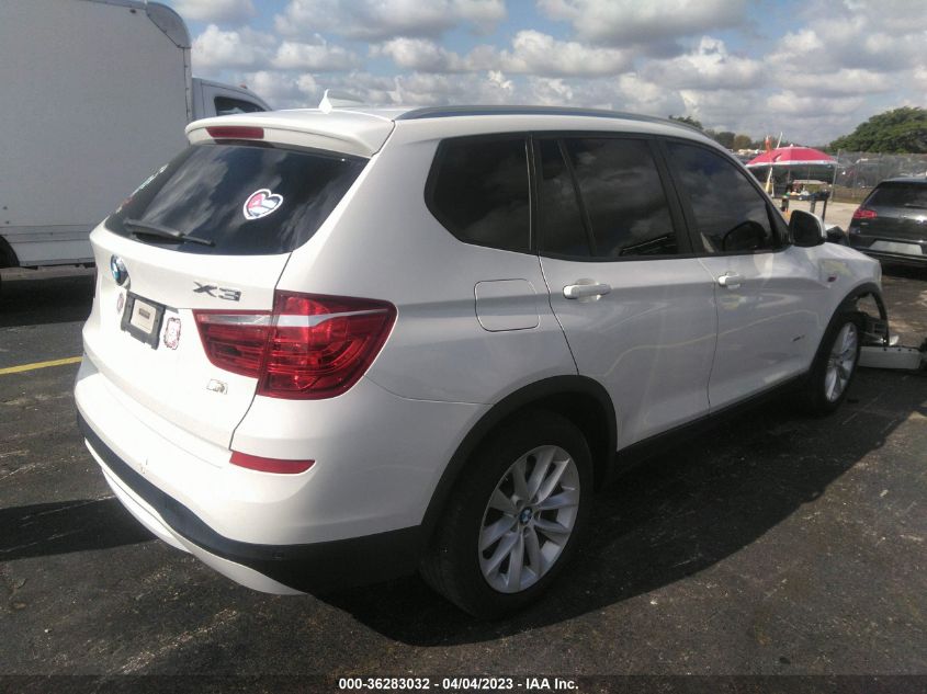 2017 BMW X3 SDRIVE28I - 5UXWZ7C36H0V86972