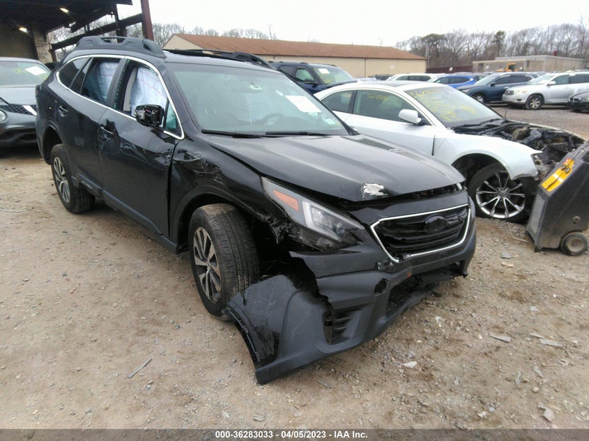 VIN 4S4BTAFC3N3186772 2022 SUBARU OUTBACK PREMIUM