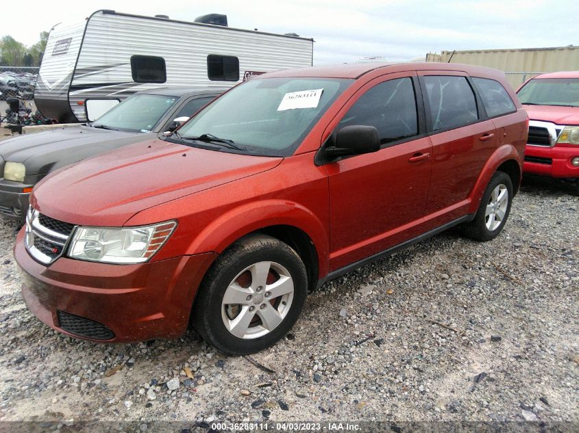 2013 DODGE JOURNEY AMERICAN VALUE PKG - 3C4PDCAB0DT532278