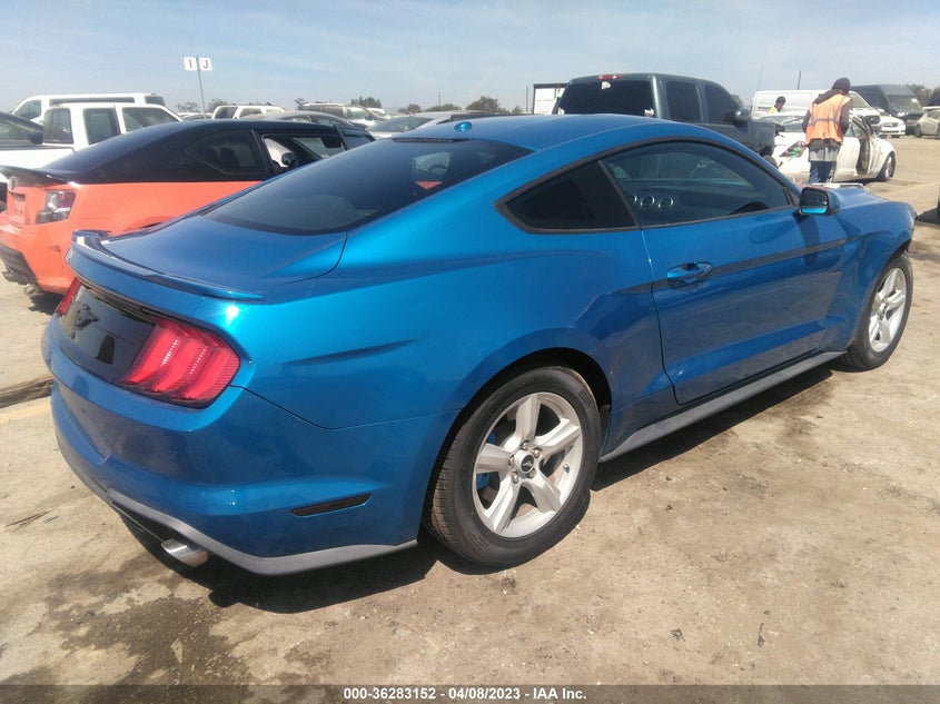 VIN 1FA6P8TH5K5175491 2019 FORD MUSTANG ECOBOOST