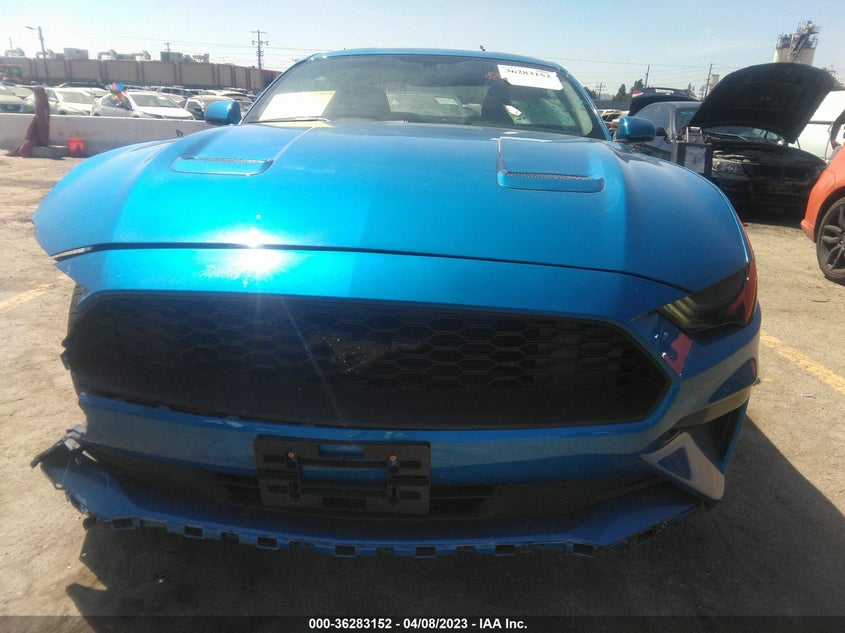 VIN 1FA6P8TH5K5175491 2019 FORD MUSTANG ECOBOOST