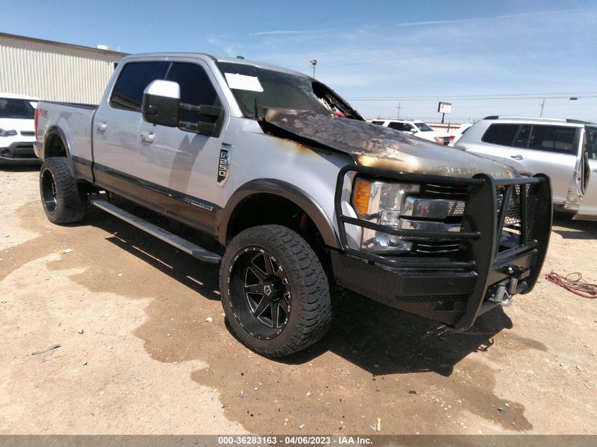2017 FORD SUPER DUTY F-250 SRW LARIAT/PLATINUM - 1FT7W2BT3HED31184
