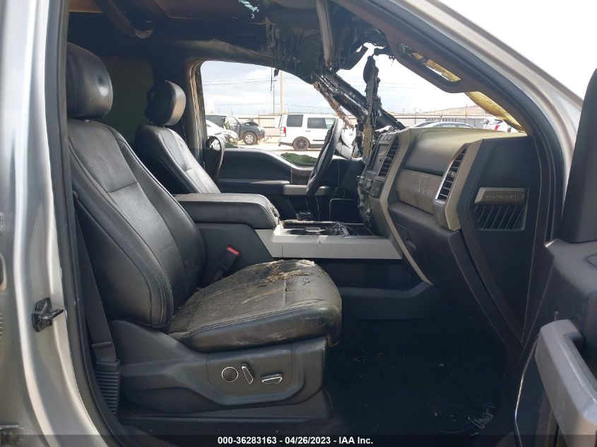 2017 FORD SUPER DUTY F-250 SRW LARIAT/PLATINUM - 1FT7W2BT3HED31184