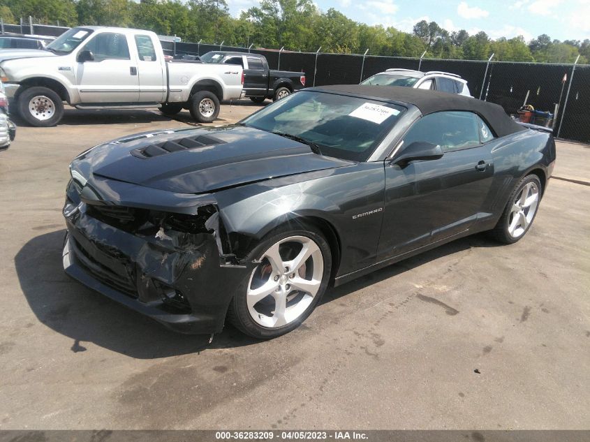 2015 CHEVROLET CAMARO SS - 2G1FK3DJ3F9124361