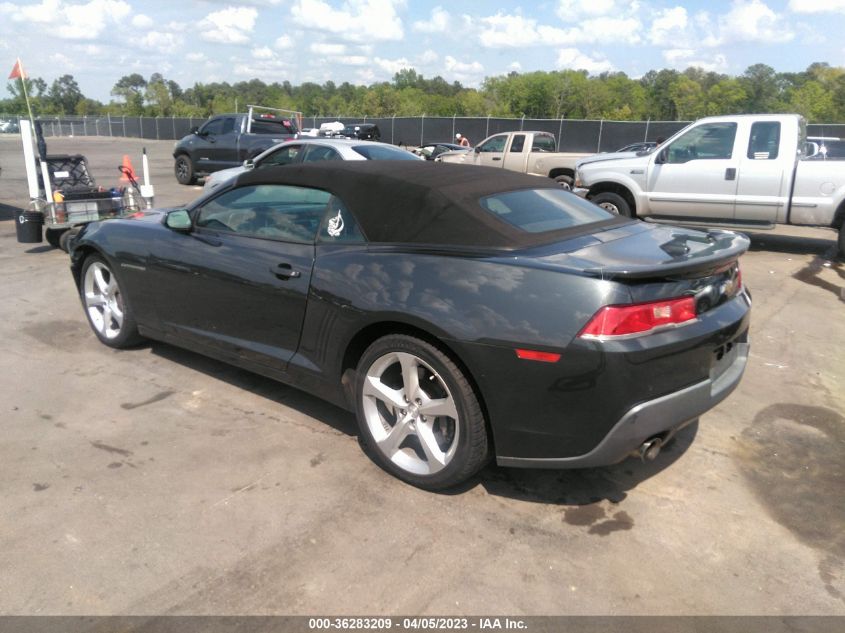 2015 CHEVROLET CAMARO SS - 2G1FK3DJ3F9124361