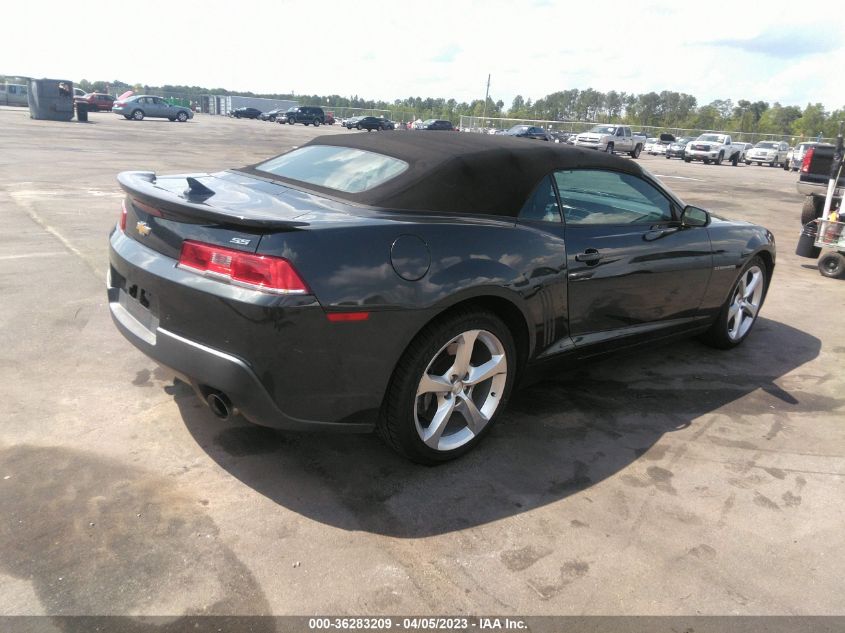 2015 CHEVROLET CAMARO SS - 2G1FK3DJ3F9124361