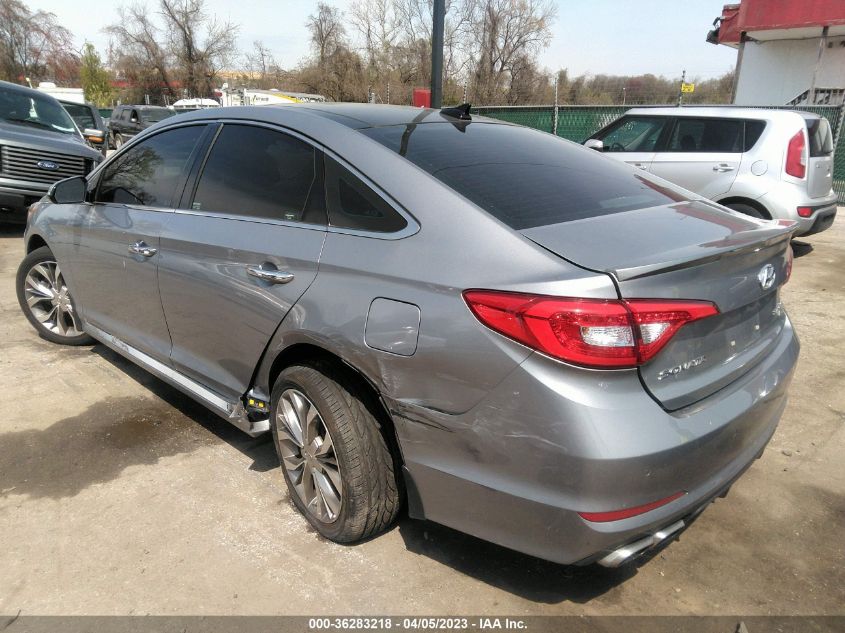 2015 HYUNDAI SONATA 2.0T LIMITED - 5NPE34AB1FH132331