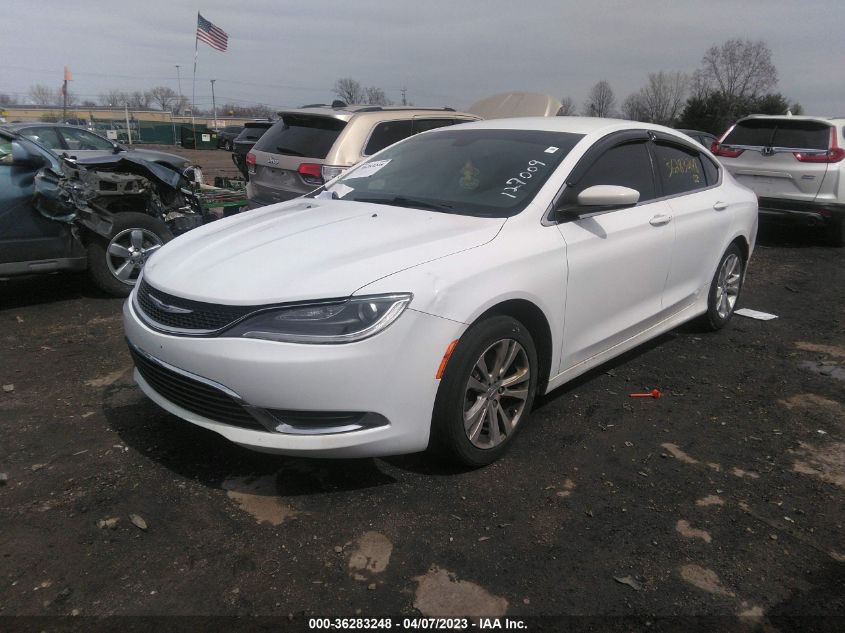 2016 CHRYSLER 200 LIMITED - 1C3CCCAB5GN127009