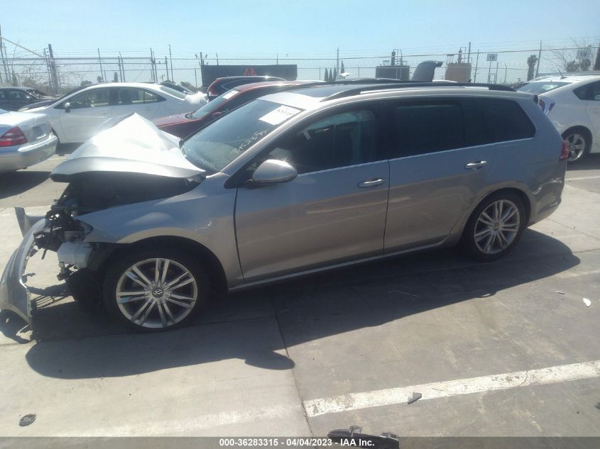 2015 VOLKSWAGEN GOLF SPORTWAGEN TDI SE - 3VWCA7AU7FM518582