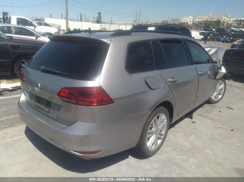 2015 VOLKSWAGEN GOLF SPORTWAGEN TDI SE - 3VWCA7AU7FM518582