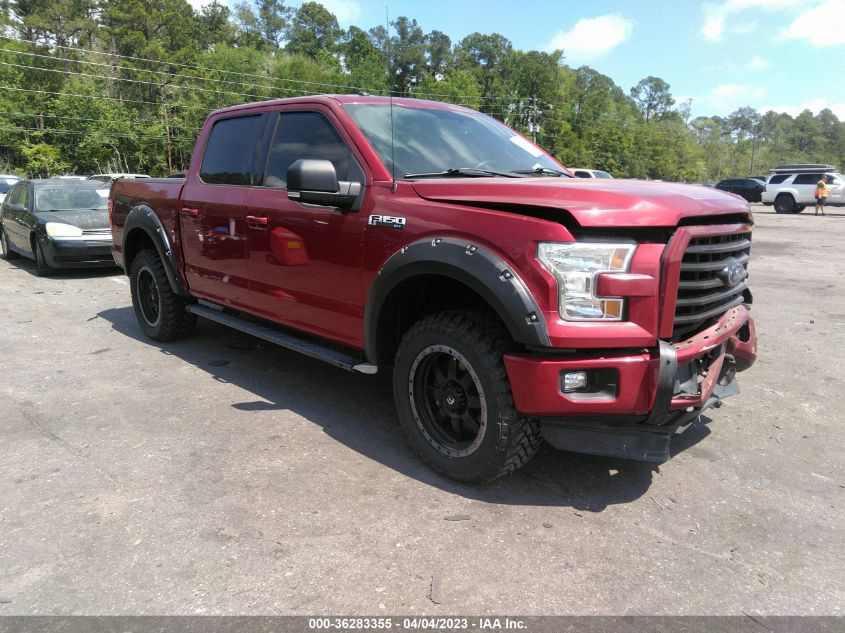 2016 FORD F-150 XLT/XL/LARIAT/PLATINUM - 1FTEW1EF5GFA93015