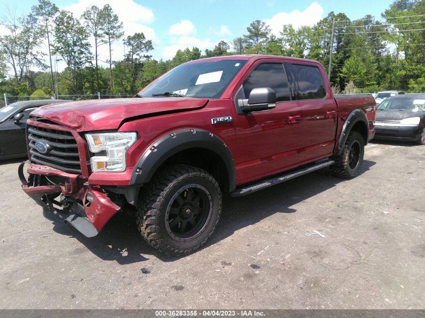 2016 FORD F-150 XLT/XL/LARIAT/PLATINUM - 1FTEW1EF5GFA93015