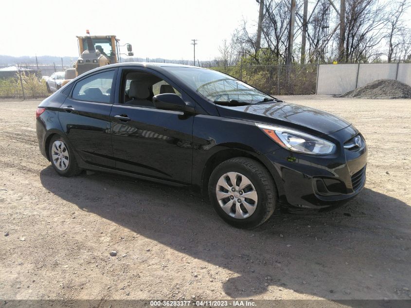 2017 HYUNDAI ACCENT SE - KMHCT4AEXHU375500