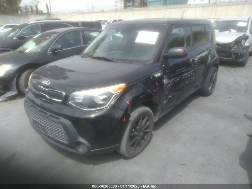 2014 KIA SOUL BASE - KNDJN2A27E7017720