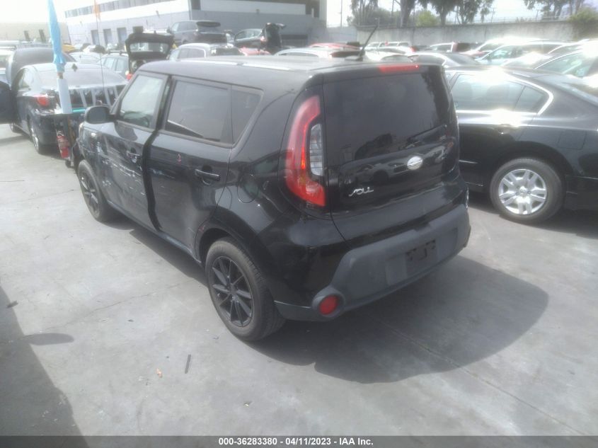 2014 KIA SOUL BASE - KNDJN2A27E7017720