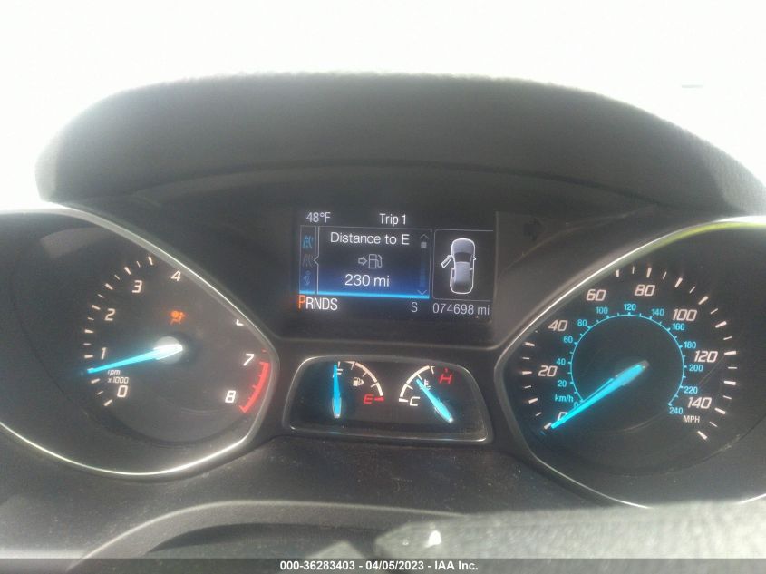 2016 FORD ESCAPE SE - 1FMCU9GX5GUB64352