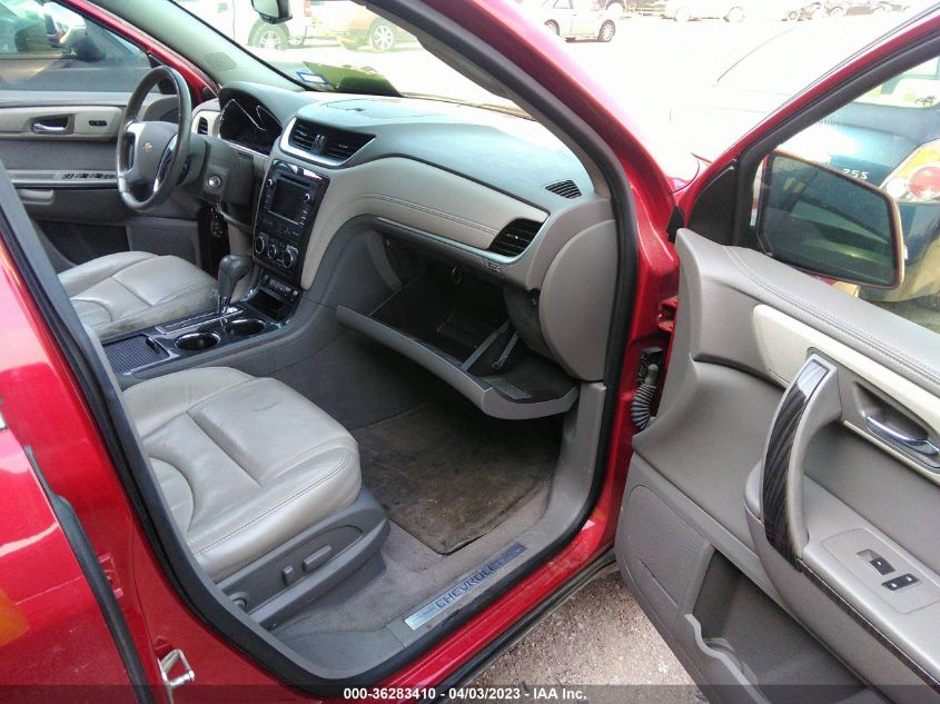 2014 CHEVROLET TRAVERSE LTZ - 1GNKRJKD5EJ286425