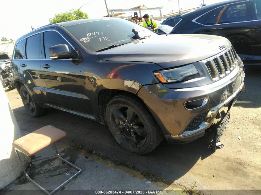 2016 JEEP GRAND CHEROKEE HIGH ALTITUDE - 1C4RJECG5GC428388
