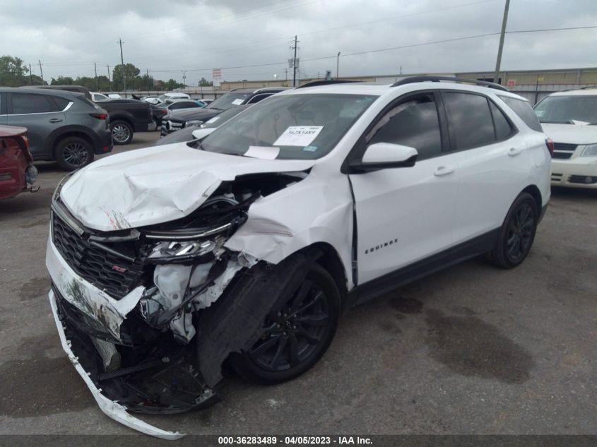 2022 CHEVROLET EQUINOX RS - 3GNAXWEVXNS187360