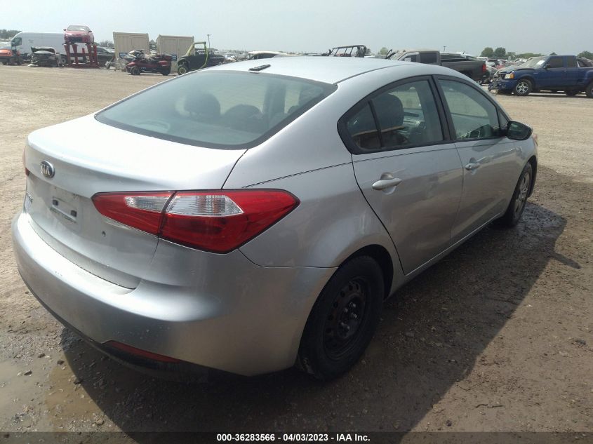 2014 KIA FORTE LX - KNAFK4A64E5162896