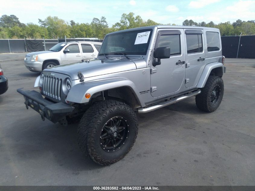 2013 JEEP WRANGLER UNLIMITED SAHARA - 1C4HJWEG8DL641037