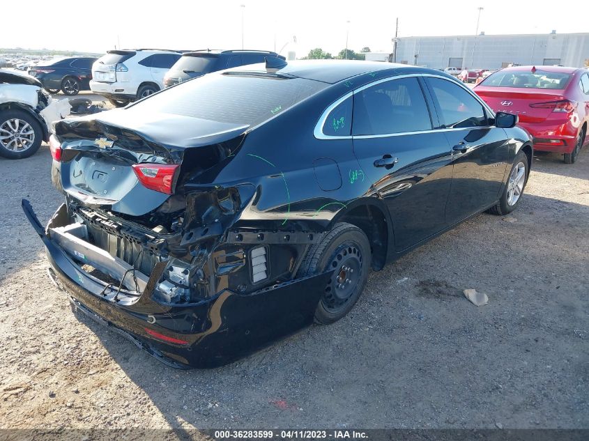 2020 CHEVROLET MALIBU LS - 1G1ZB5ST0LF126326