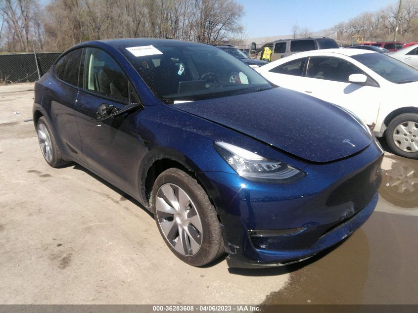 2022 TESLA MODEL Y LONG RANGE - 7SAYGDEE6NA007196