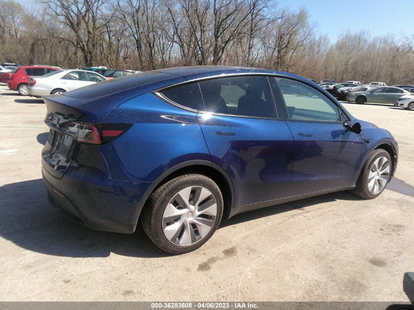 2022 TESLA MODEL Y LONG RANGE - 7SAYGDEE6NA007196