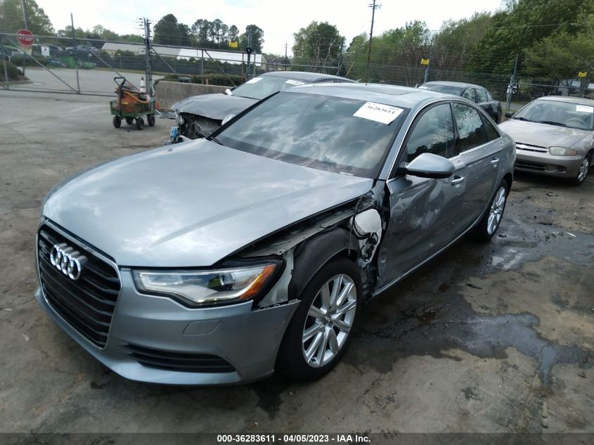 2014 AUDI A6 3.0T PREMIUM PLUS - WAUFGAFC2EN134481