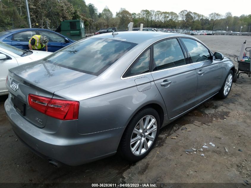 2014 AUDI A6 3.0T PREMIUM PLUS - WAUFGAFC2EN134481