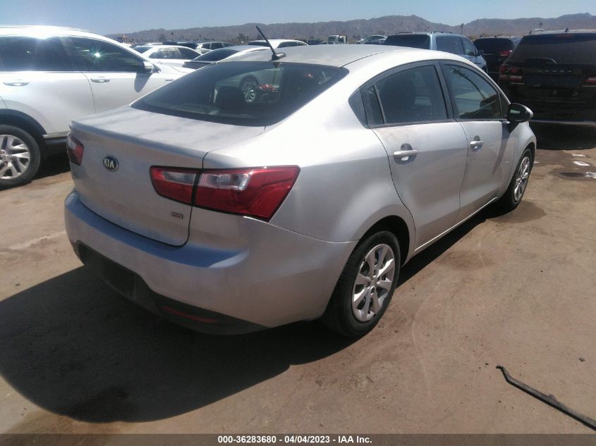 2014 KIA RIO LX - KNADM4A39E6416068